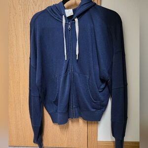 Offline by Aerie navy zip up hoodie